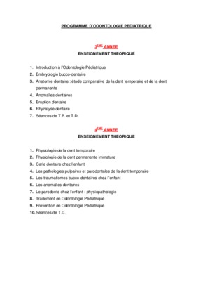 odontologie pediatrique Book