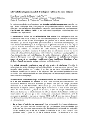 ictere cholestatique signes cliniques et paracliniques Book