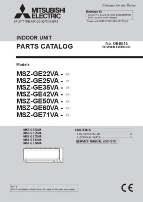 notice msz ge35va Book