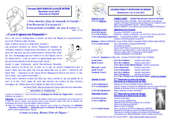 le seigneur est ressuscite Book