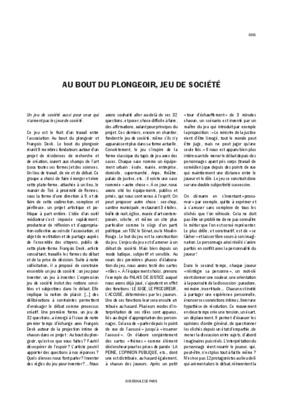 plongeoir Book