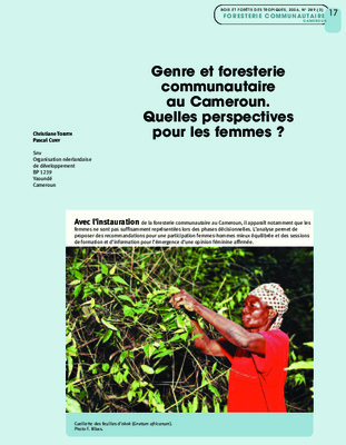 gestion foresterie communale cameroun Book