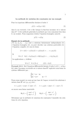 methode des variation Book