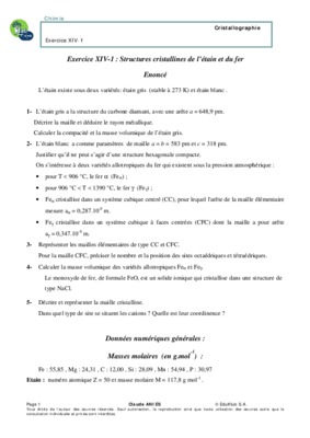 les structures cristallines Book