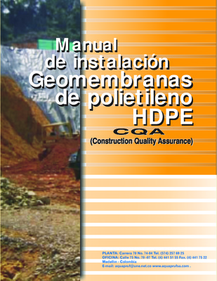 manual de geomembranas Book