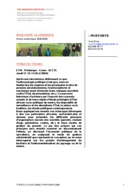 ecoles de pensees geopolitiques Book