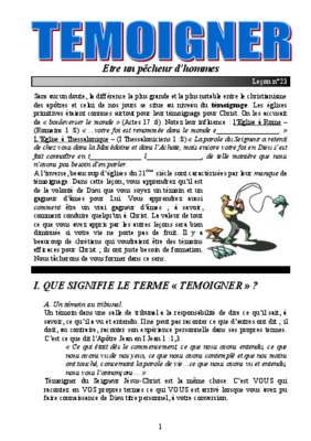temoigner Book