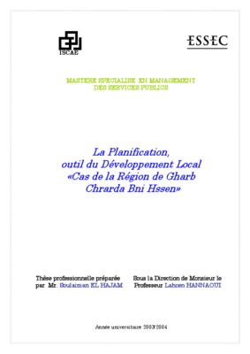 planification local Book