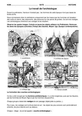 cv archeologue Book