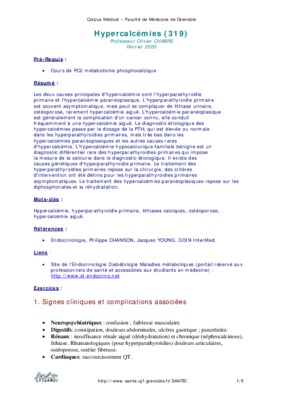 hypercalcemies Book