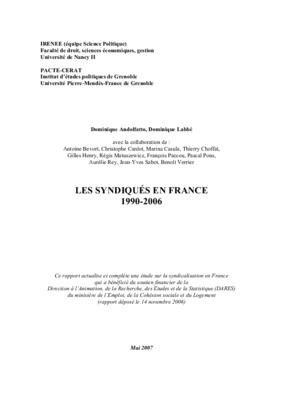 syndiques Book