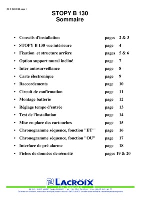 systeme de protection stopy Book
