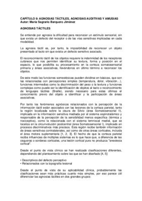 agnosias Book