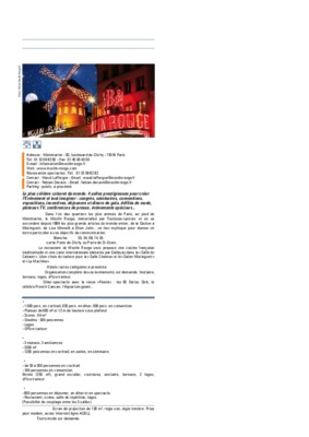 grand moulin de paris Book