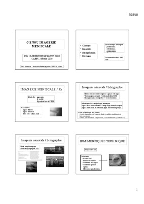 corne meniscale Book
