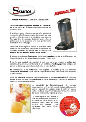 presse agrumes automatique Book