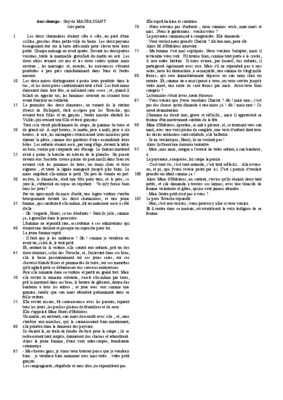 chaumieres Book