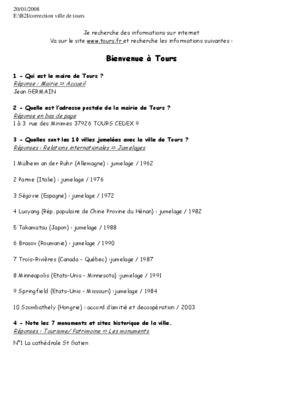 ville de tours Book