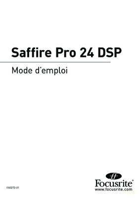 focusrite saffire 6 usb Book
