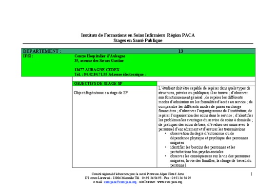 evaluation des stages des infirmiers Book