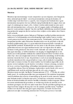 motet Book