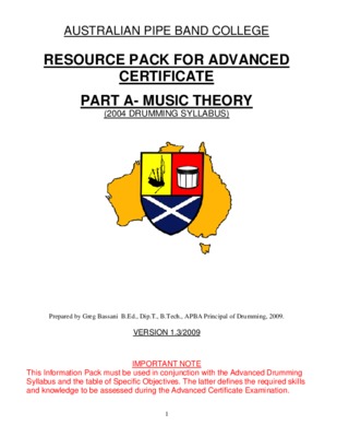 drumming Book