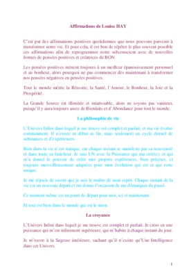 affirmations de soi Book