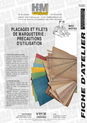 les placages Book