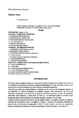 radar laser Book