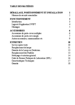 installation positionnement Book
