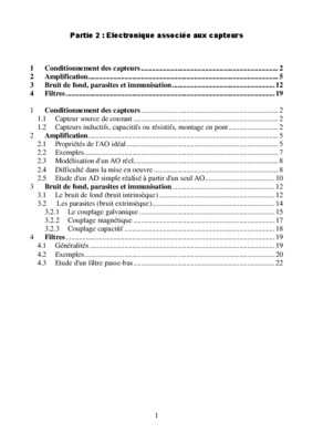 conditionnement capteurs Book