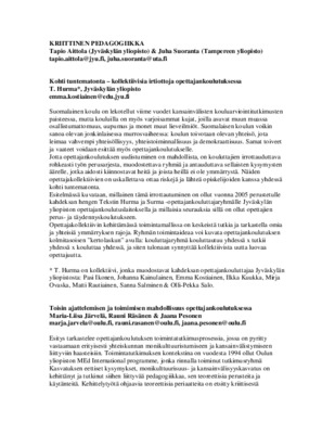 jyvaskylan Book