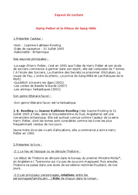 harry potter et le prince du sang melee Book