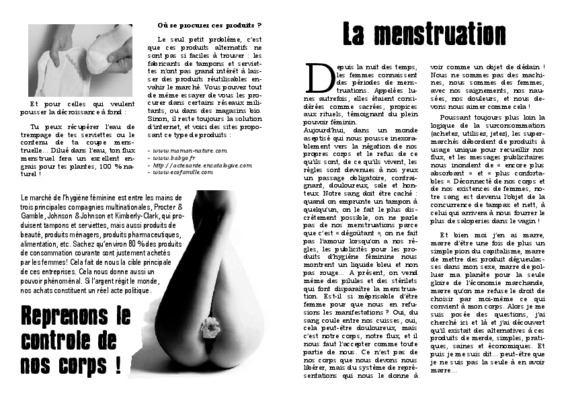 la menstruation chez l_homme cours Book
