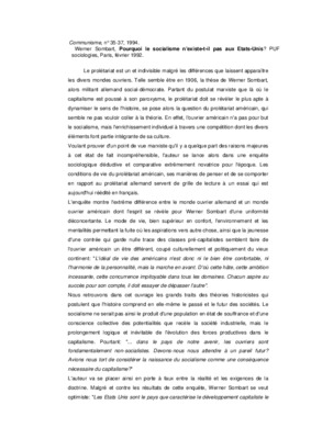 werner sombart Book