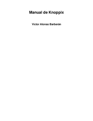 knoppix Book