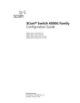 switch 4200 g family Book