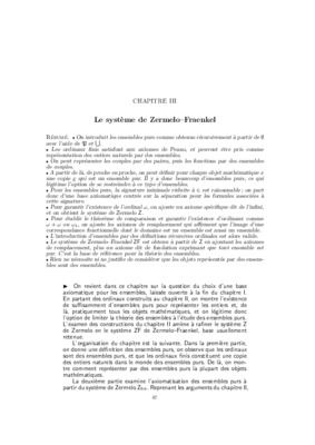 zermelo fraenkel Book
