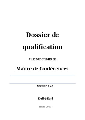 dossier de pre qualification Book