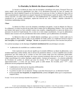 chaos cours fractals pdf Book