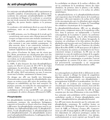 sympta_mes anti phospholipides Book