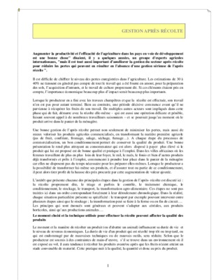 gestion des pertes Book
