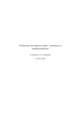 traitement audio Book