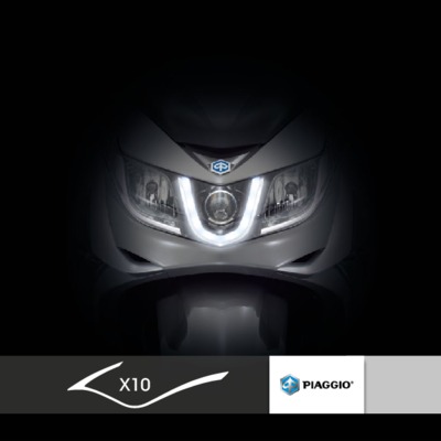 x10 piaggio Book