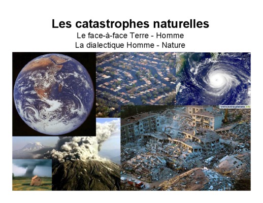 histoire des catastrophes Book