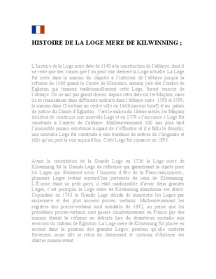 kilwinning Book
