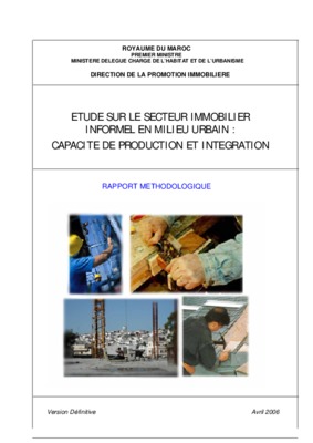 etude secteur immobilier moyen standing Book