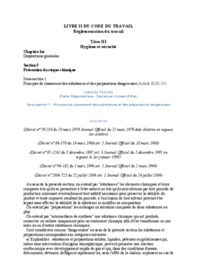 reglementation code du travail Book