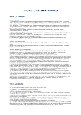 nouveau adherents Book