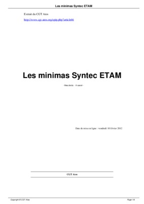 valeur point etam syntec 2011 Book